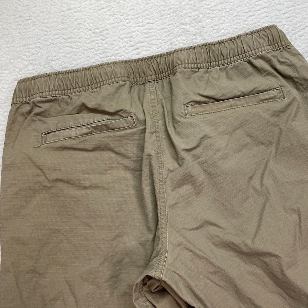 BYLT Pants Weekender Mens Large Brown Ripstop Cargo Drawstring 34x32 - Picture 11 of 11